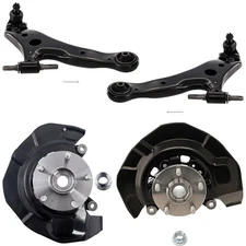 Knuckle Front Driver & Passenger Side Left Right for Toyota Highlander 2005-2007