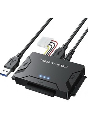 USB 3.0 to IDE and SATA Adapter, Hard Drive Adapter