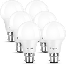 Lepro Bayonet Light Bulb, 60W Equivalent, Warm White 2700K, 8.5W 806Lm B22 LED B