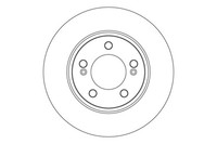2X Bremsscheibe Trw Single DF6924S FüR Ssangyong Rexton Y400 Y450 Musso Van Qk