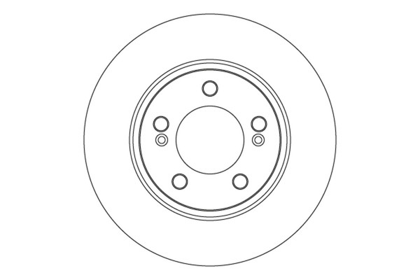 2X Bremsscheibe Trw Single DF6924S FüR Ssangyong Rexton Y400 Y450 Musso Van Qk-image