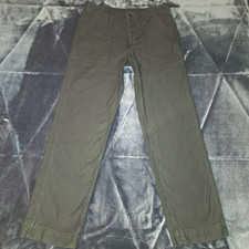Filson Field Supply Pants 32x32 9.5oz Reverse Sateen Fabric 100% Cotton
