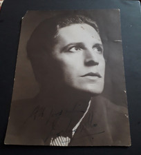 Ivor Novello Zdjęcie z autografem 22,5 X 17cm / 9 X 6,75"