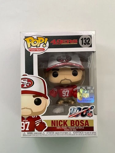 Funko Pop! Football: Nick Bosa #132 NFL 100 Vinyl Figure J3