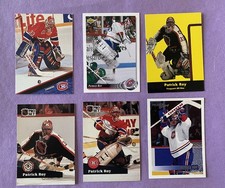 UPPER DECK PARKHURST O-PEE-CHEE LEAF SCORE LOT OF 14 PATRICK ROY CARDS CANADIENS