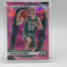 Baylor Scheierman Rookie Card RC 2024 Prizm Pink Cracked Ice Prizm #236