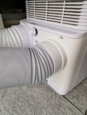 Meaco Cirro tragbare Klimaanlage Doppelschlauch Umbau Service 