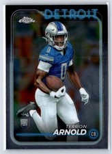 Terrion Arnold 2024 Topps Chrome Rookie 228 RC