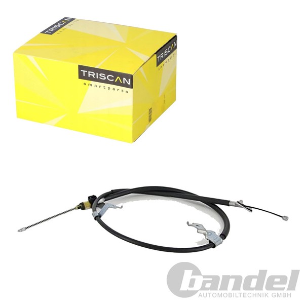 Triscan Handbremsseil Hinten Rechts Passend FüR Toyota Yaris | 8140 131166-image