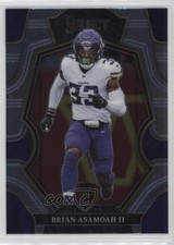 2022 Panini Select Premier Level Brian Asamoah II #165 0uk4