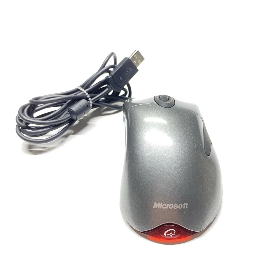 Microsoft Intellimpuse Explorer 3.0 Wired USB Optical Mouse Model 1088 RED LED - Image 2 of 4