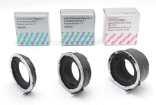 [NEAR MINT] Mamiya M645 645 Auto Extension Ring Tube Set No.1 2 3-S From JAPAN