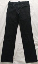 EUC BOY'S OLD NAVY BLACK SKINNY BUILT-IN FLEX STRETCH DENIM JEAN PANTS 18 x30L