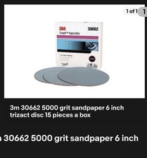 3m 30662 Trizact Hookit Foam Disc 6 Inch 5000 3m 30662 Trizact Hookit Foam Disc 6 Inch 5000