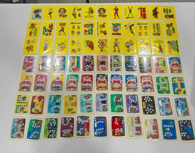 Nintendo Game Pack 60 Card Set with 33 Stickers Topps 1989 UNSCRATCHED