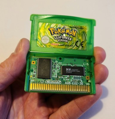 Pokemon Blattgrün Nintendo Game Boy Advance Original Cartridge Only PAL Retro