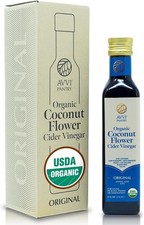 Organic Coconut Vinegar with Nectar - Premium Gourmet Balsamic Vinegar
