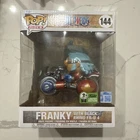 Funko Pop Franky with Black Rhino FR-U 4 ECCC 2026 Exclusive Con Sticker #144