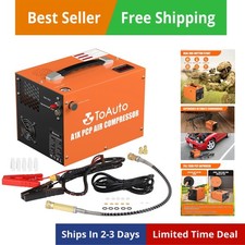 A1X PCP Air Compressor,4500Psi 30Mpa, Water/Oil-Free, One Button Start, Burst...