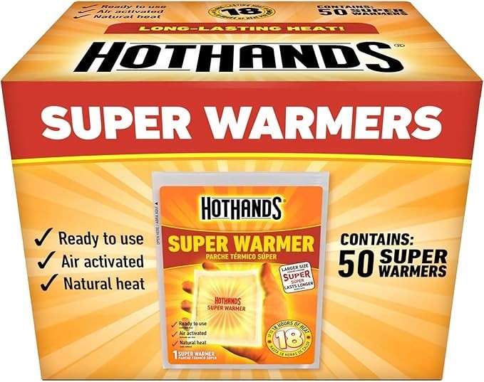 Hothands Super Warmers Air Activated Long Lasting Heat Up To 18 Hours