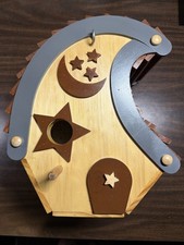 To the Moon and Back Birdhouse - Perfect Handcrafted Gift