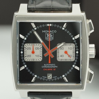 Fullset Tag Heuer Monaco Calibre 12 39mm CAW2114.FC6177 - UhrKnall