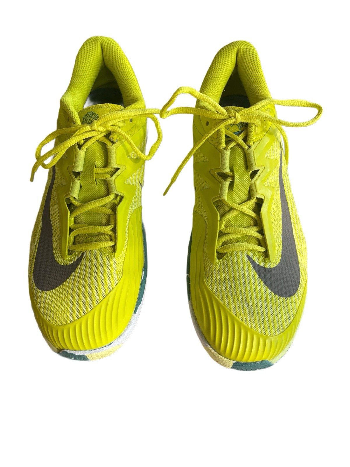 SAOLA Scarpa da tennis Nike Court Air Zoom Vapor 12 Premium HC Volt da uomo 11 5 HF7827 300