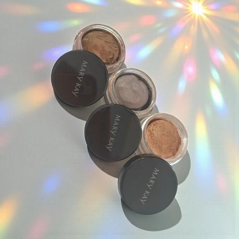 Mary Kay Cream Eye Color Discontinued - GLACIER GRAY, ICED COCOA & APRICOT TWIST - Image 3 of 4