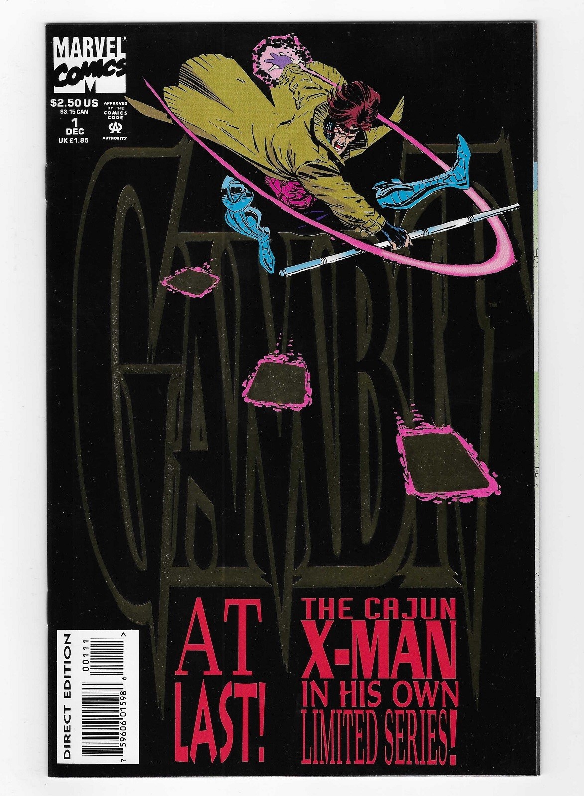 Gambit #1 Marvel Comics 1993 VF