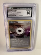 Pokémon Holon Energy WP EX Delta Species 106/113 CGC 10 Reverse Holo TCG Card on eBay