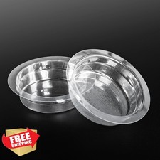 REPTIZOO 30pc Reptile Feeding Cups Magnetic Feeder Ledge Limescale