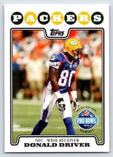 2008 Topps - Pro Bowl Donald Driver #307