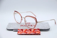 NEW MOREL KOALI 20098K PD07 CLEAR PINK GOLD AUTHENTIC FRAMES EYEGLASSES 53-20