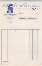 64 PAU fabricant CAZENAVE factures