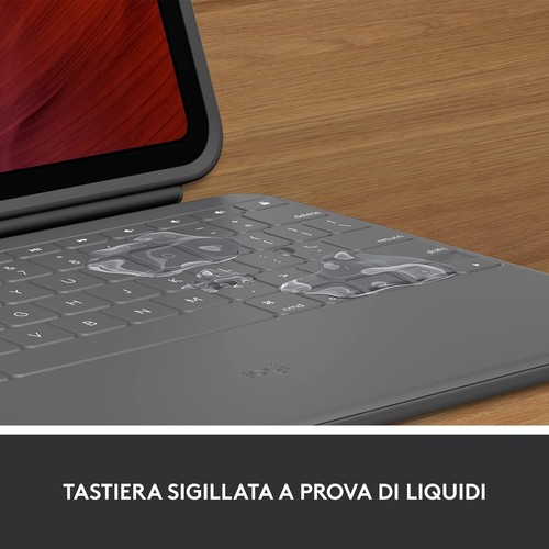 Logitech Rugged Folio for iPad (10th generation) Protective Keyboard Case with S - Bild 9 von 9