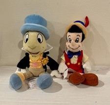 Disney Store Jiminy Cricket Plush  Pinocchio Mini Bean Bag Plush 9  
