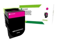 Lexmark 702HM 3000 Pages Magenta 1pc Genuine Magenta 70C2HME Toner Unit