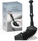 CUQOO Heavy Duty Sink and Toilet Plunger - Small Head Industrial Grade Plumbers