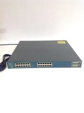 Cisco Catalyst 3550 24-Port Series Ethernet Switch WS-C3550-24PWR-SMI, WORKING