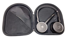 Jabra Evolve 75  wireless stereo Headset model: HSC040W black pouch link 370
