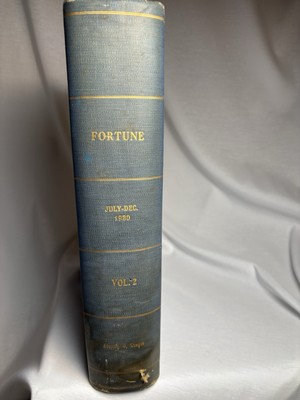 Fortune Magazine July-Dec Vol. 2 Donated By Stanley Draper OKC Leader