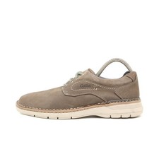 Gallus Herren Komfort Halbschuhe Taupe Leder Schaft Schnürschuhe EU 40