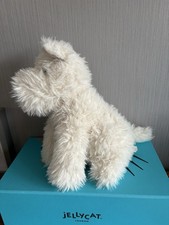 Jellycat Munro Scottie Dog Medium BNWT Displayed Only New With Paper Tags
