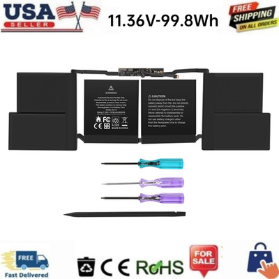 LOT A2113 A2141 Laptop Battery For MacBook Pro 16 inch A2141 2019 2020 EMC 3347
