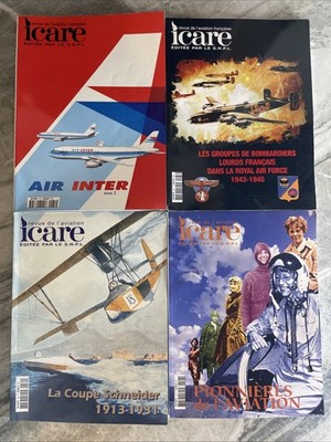 Icare Revue de l Aviation Française   Lot 4 numéros 2000's