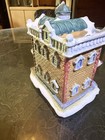 Ceramic Painted Christmas Village Building Bank "Cobblestone Corner" 2001 — photo 2