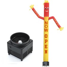 QIZRON 6ft Now Open Inflatable NOW OPEN Air Tube Dancer with Blower