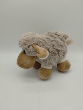Dan Dee Sheep Lamb Plush Stuffed Animal Brown Tan Toy Fluffy Baby children