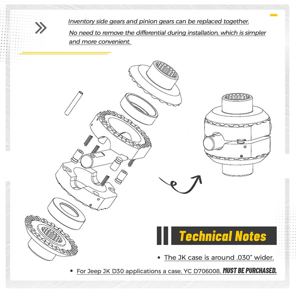 Armario diferencial delantero para Volvo 142 1970-1989 265 242 164 240 144 245 Foto 4 de 4