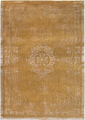 Fading World Medallion 9145 Spring Moss Grey Faded Vintage Louis de Poortere